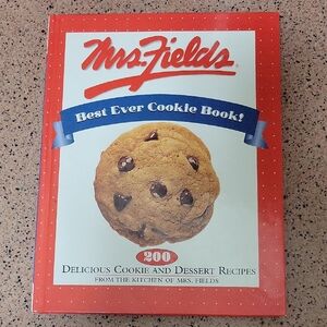 Mrs. Fields Best Ever Cookie Book - Red & White Cover